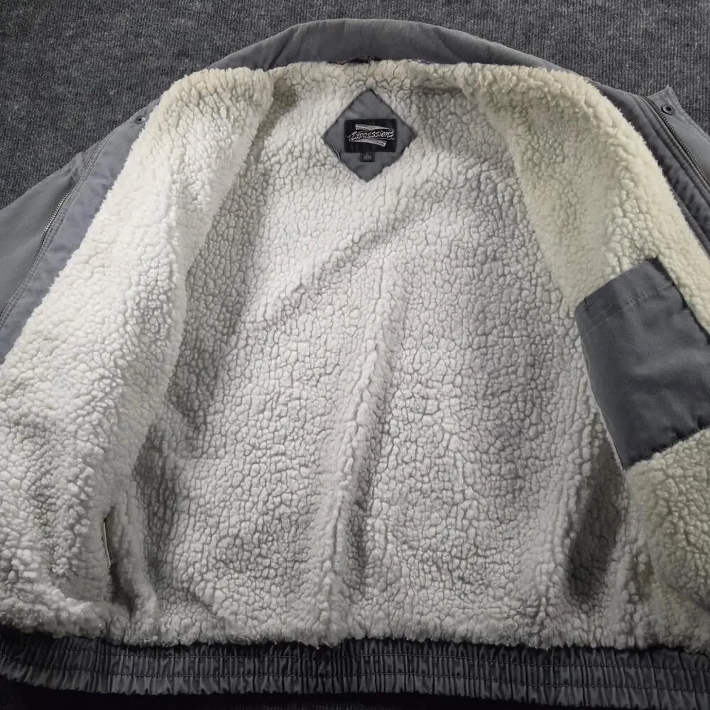 Expressions Men's Grey Coat